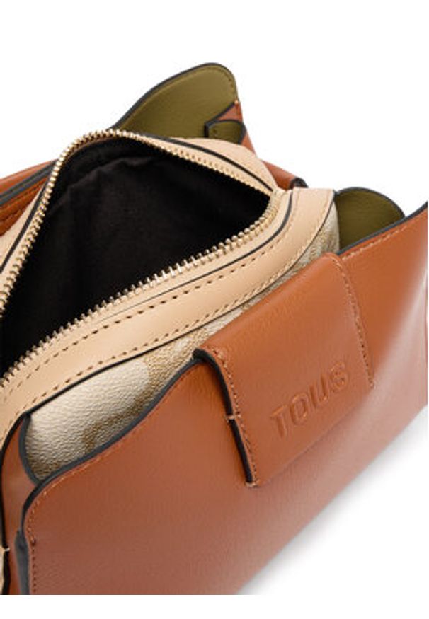 Tous - TOUS Torebka Kaos Icon 2002355443 Brązowy. Kolor: brązowy. Materiał: skórzane