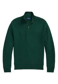 Polo Ralph Lauren Sweter 710932304526 Zielony Regular Fit. Typ kołnierza: polo. Kolor: zielony. Materiał: bawełna #4