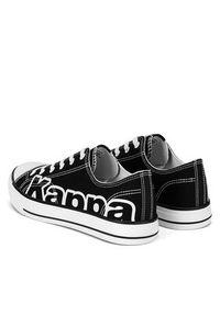 Kappa Trampki YL201413 Czarny. Kolor: czarny. Materiał: materiał