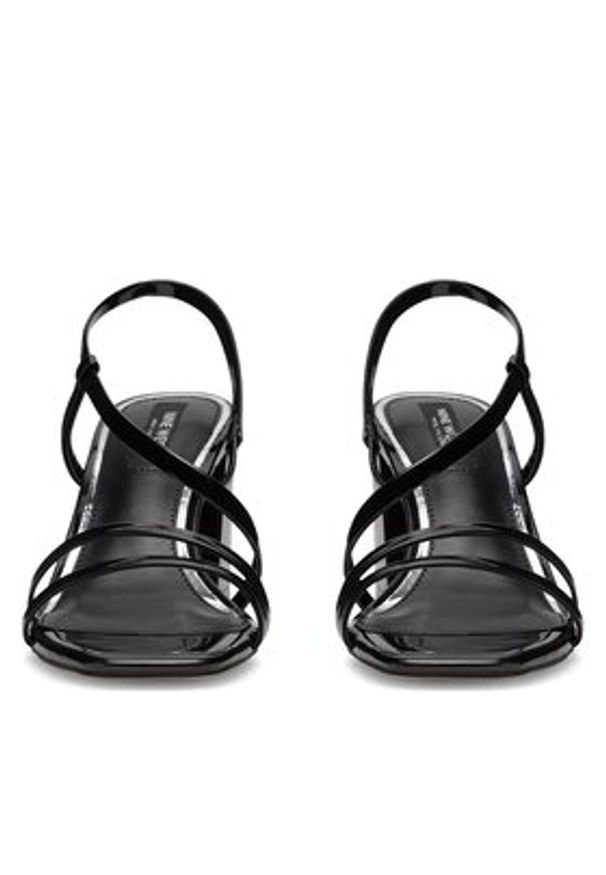 Nine West Sandały WFA2642-1 Czarny. Kolor: czarny. Materiał: syntetyk, skóra