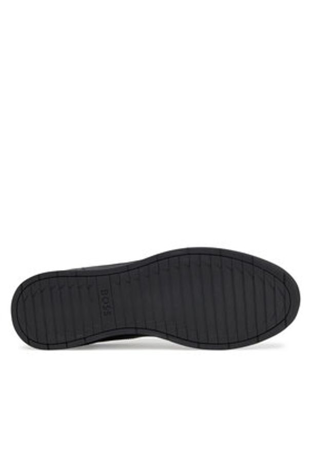 BOSS Sneakersy Titanium SL 50536525 Czarny. Kolor: czarny. Materiał: skóra