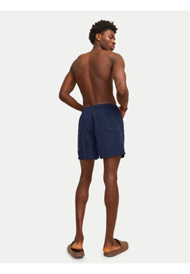 Jack & Jones Szorty kąpielowe Fiji 12253118 Granatowy Regular Fit. Kolor: niebieski. Materiał: syntetyk