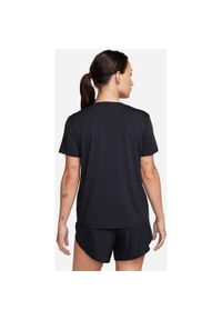 Koszulka treningowa damska Nike One Classic. Kolor: czarny. Długość rękawa: krótki rękaw. Długość: krótkie. Sport: bieganie