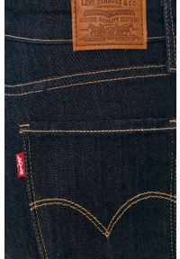 Levi's® - Levi's jeansy damskie high waist. Okazja: na spotkanie biznesowe. Stan: podwyższony. Kolor: niebieski. Styl: biznesowy #2