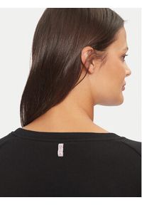 Deha Bluza C12050 Czarny Loose Fit. Kolor: czarny. Materiał: bawełna