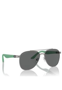 Okulary przeciwsłoneczne Emporio Armani. Kolor: zielony