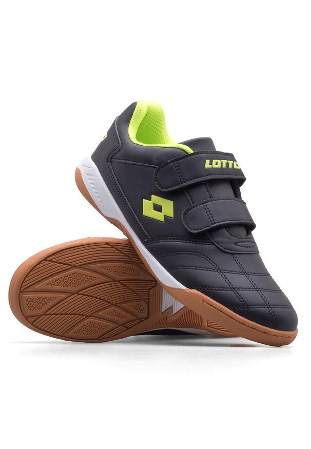Buty halowe dla dzieci LOTTO PACER K. Kolor: zielony, czarny, żółty, wielokolorowy