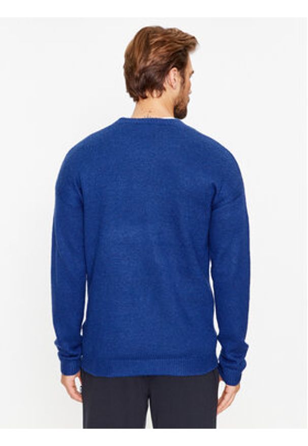 Only & Sons Sweter 22024567 Niebieski Regular Fit. Kolor: niebieski. Materiał: bawełna