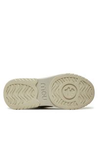 Mou Śniegowce Eskimo Jogger Glitter Logo FW421001A Brązowy. Kolor: brązowy. Materiał: skóra #6