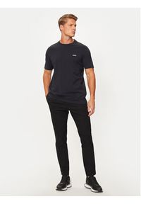 BOSS - Boss T-Shirt 50506373 Granatowy Regular Fit. Kolor: niebieski. Materiał: bawełna #5