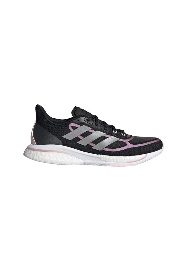 Kobieta Bieganie Buty Adidas Supernova. Kolor: wielokolorowy, czarny, szary. Materiał: materiał. Sport: bieganie