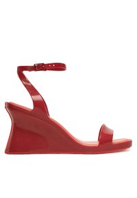 melissa - Sandały Melissa. Kolor: czerwony