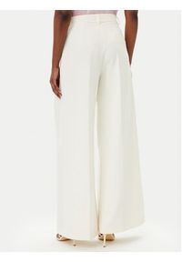 Maryley Spodnie materiałowe 25EB579/43VA Écru Regular Fit. Materiał: syntetyk #2