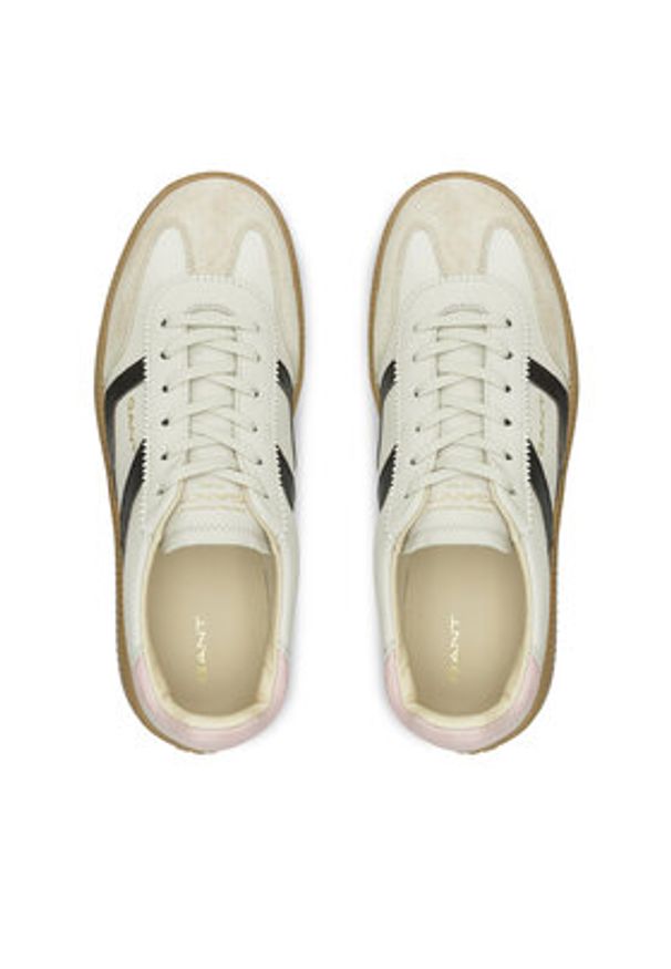 GANT - Gant Sneakersy 30533977 Beżowy. Kolor: beżowy. Materiał: skóra