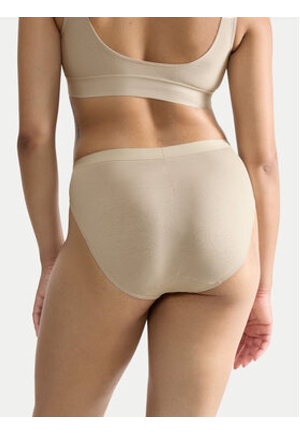 Sloggi Figi klasyczne Ever Ease 10219658 Beżowy. Kolor: beżowy. Materiał: bawełna