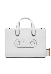 MICHAEL Michael Kors Torebka Gigi 30R4G3GM5L Biały. Kolor: biały. Materiał: skórzane #1