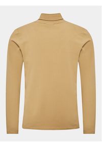 Lindbergh Longsleeve 30-400126 Beżowy Slim Fit. Kolor: beżowy. Materiał: bawełna. Długość rękawa: długi rękaw #2