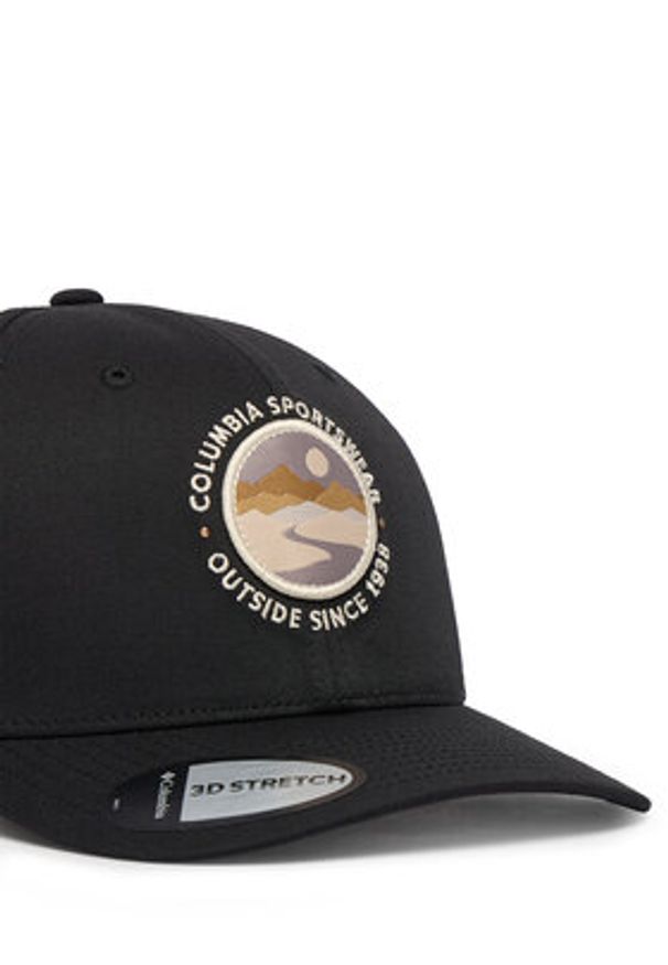 columbia - Columbia Czapka z daszkiem Lost Lager™ 3D Stretch Snap Back 2159001 Czarny. Kolor: czarny. Materiał: poliester