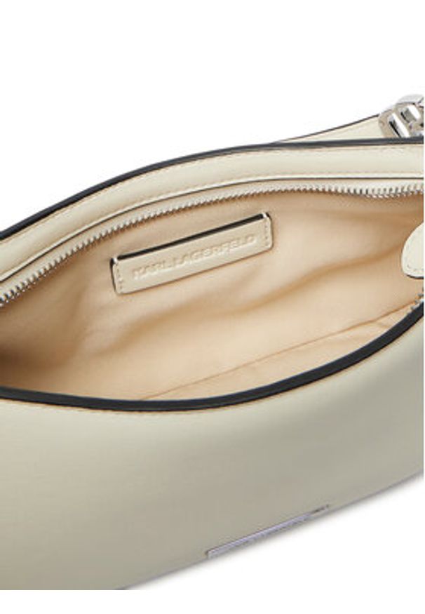 Karl Lagerfeld - KARL LAGERFELD Torebka B2W30180 Biały. Kolor: biały. Materiał: skórzane
