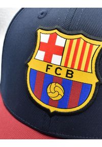 Czapka z daszkiem FC Barcelona Junior - oficjalna licencjonowana. Kolor: czarny