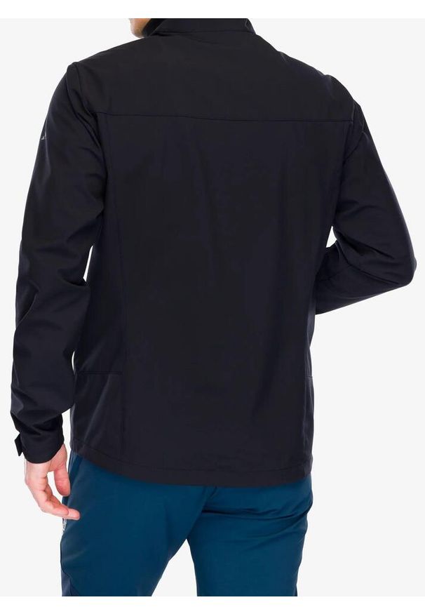 Kurtka softshell męska Vaude Hurricane Jacket IV. Kolor: czarny. Materiał: softshell