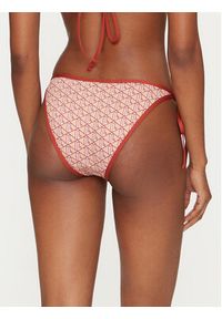 Lacoste Dół od bikini MF9623 Pomarańczowy. Kolor: pomarańczowy. Materiał: syntetyk