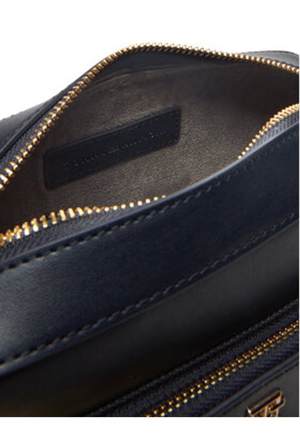 TOMMY HILFIGER - Tommy Hilfiger Torebka Th Joy Camera Bag AW0AW16812 Granatowy. Kolor: niebieski. Materiał: skórzane