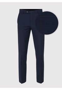 Pako Lorente - PAKO LORENTE – Spodnie garniturowe w kratę Windowpane. Materiał: lycra, poliester, wełna #3