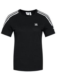 Adidas - adidas T-Shirt Lock Up ED7530 Czarny Regular Fit. Kolor: czarny. Materiał: bawełna #3