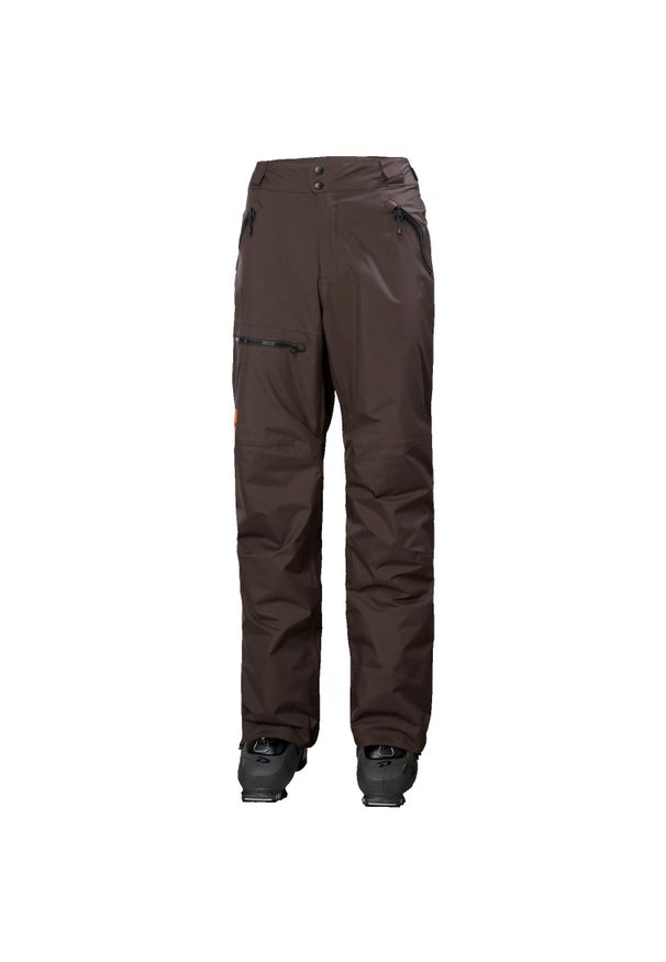 Spodnie narciarskie Helly Hansen Sogn. Kolor: brązowy. Sezon: zima. Sport: narciarstwo