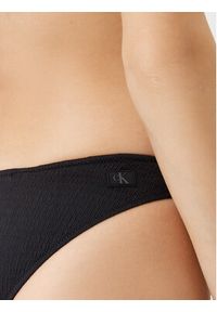 Calvin Klein Swimwear Dół od bikini KW0KW02729 Czarny. Kolor: czarny. Materiał: syntetyk