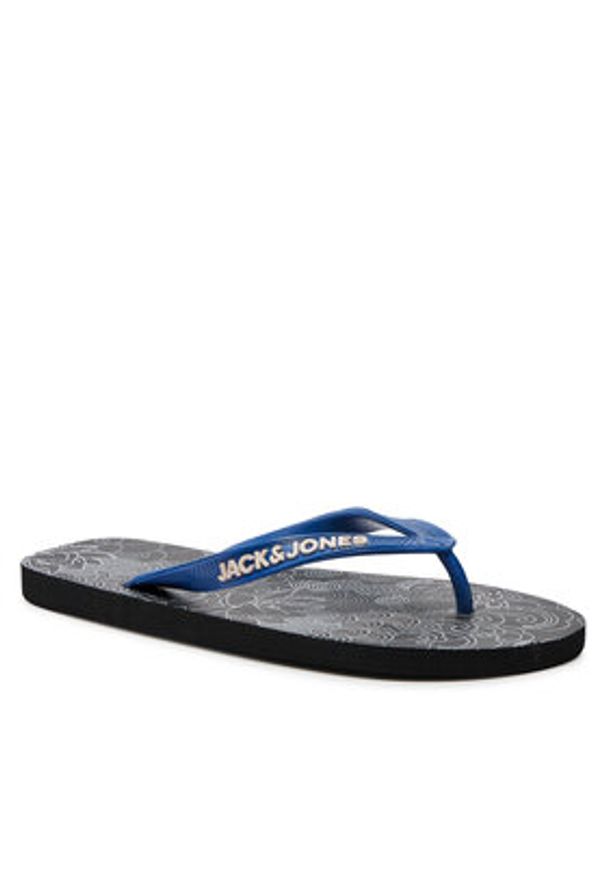 Jack & Jones - Jack&Jones Japonki Jfwpalm 12230643 Niebieski. Kolor: niebieski. Materiał: guma