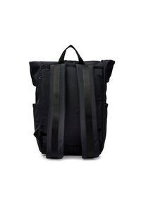 TOMMY HILFIGER - Tommy Hilfiger Plecak Th Monotype Rolltop Backpack AM0AM11792 Granatowy. Kolor: niebieski. Materiał: materiał #5