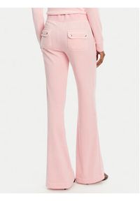 Juicy Couture Spodnie dresowe Layla JCSEBJ001 Różowy Flared Leg. Kolor: różowy. Materiał: syntetyk #4