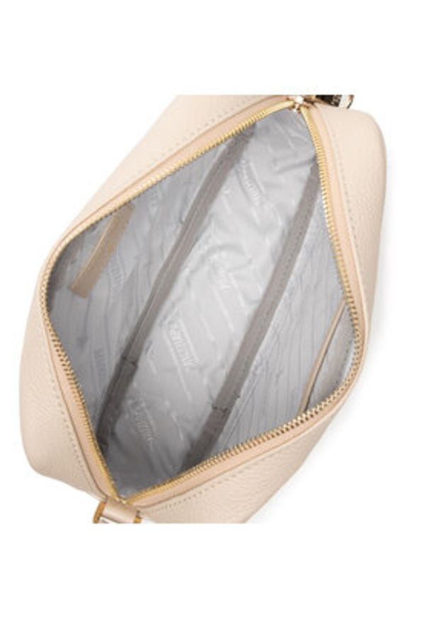 Patrizia Pepe Torebka CB8985/L001-B732 Beżowy. Kolor: beżowy. Materiał: skórzane