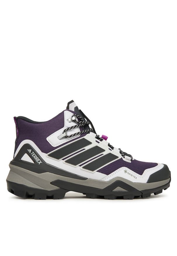 Adidas - Trekkingi adidas. Kolor: fioletowy. Technologia: Gore-Tex. Model: Adidas Terrex. Sport: turystyka piesza