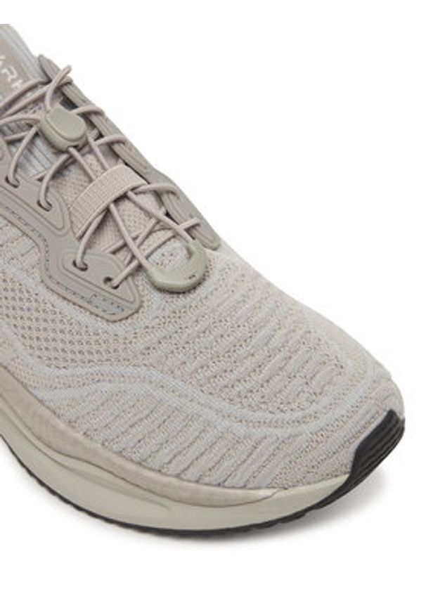 Clarks Sneakersy Pace Rise 26187372 Szary. Kolor: szary. Materiał: materiał