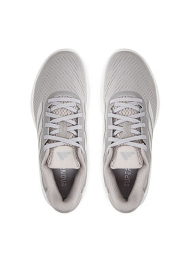 Adidas - adidas Buty do biegania Supernova Ease JI1425 Szary. Kolor: szary. Materiał: materiał