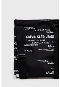 Calvin Klein Jeans Saszetka kolor czarny. Kolor: czarny