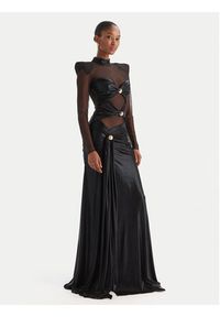 Babylon Sukienka wieczorowa S00822 Czarny Slim Fit. Kolor: czarny. Materiał: syntetyk. Styl: wizytowy #6