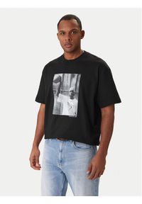 Guess Jeans T-Shirt M5BI3K K8FQ4 Czarny Regular Fit. Kolor: czarny. Materiał: bawełna #1