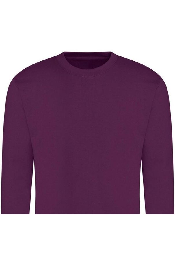 AWDIS - Zwykła Bluza Unisex Dla Dorosłych. Kolor: fioletowy
