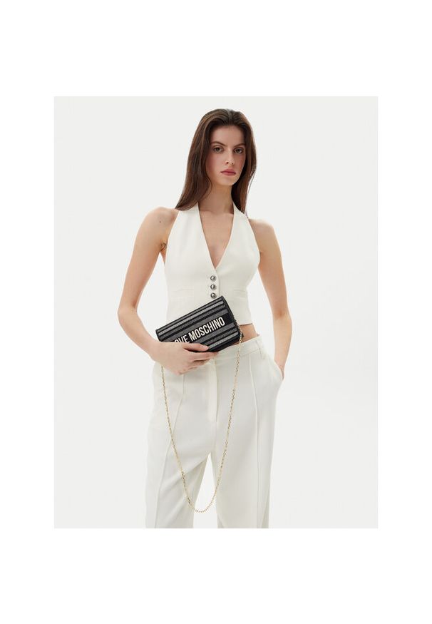 Love Moschino - Torebka LOVE MOSCHINO. Kolor: czarny