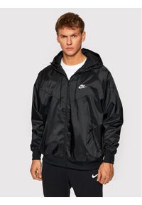 Nike Kurtka do biegania Sportswear Windrunner DA0001 Czarny Standard Fit. Kolor: czarny. Materiał: syntetyk