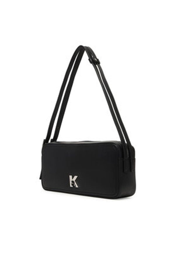 Karl Lagerfeld Jeans Torebka B2W30127 Czarny. Kolor: czarny. Materiał: skórzane