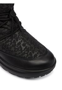 ecco - ECCO Śniegowce Solice 42022361405 Czarny. Kolor: czarny. Materiał: materiał #5
