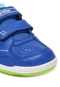 Joma Buty do piłki nożnej Top Flex Jr 2504 TPJS2504INV Niebieski. Kolor: niebieski. Materiał: skóra #6