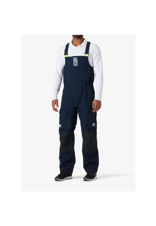Spodnie żeglarskie męskie Helly Hansen Pier 4.0 Bib. Kolor: niebieski. Sport: żeglarstwo