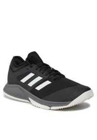 Adidas - Buty adidas Court Team Bounce M FZ2615 Cblack/Ftwwht/Grefou. Kolor: czarny. Materiał: materiał