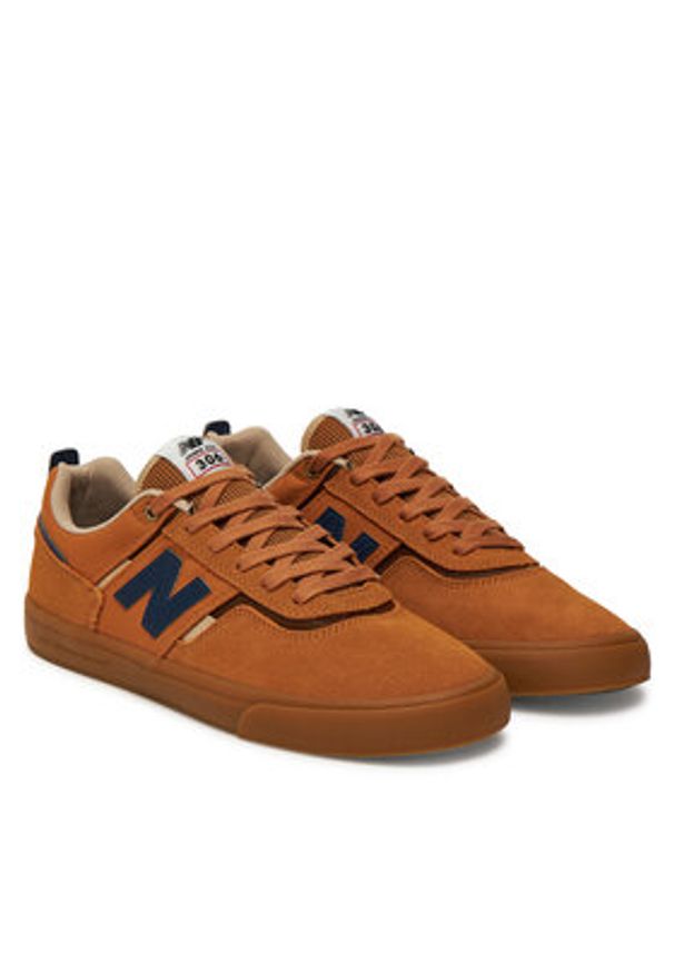 New Balance Sneakersy NM306TNB Brązowy. Kolor: brązowy. Materiał: zamsz, skóra